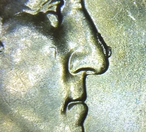 2022 P DR. Sally Ride Quarter Big Nose Die Break Chip Mint Error Coin 2022P Cover