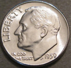 SELLING AS SHOWN   1959 P UNCIRCULATED ROOSEVELT DIME     90  SILVER     273