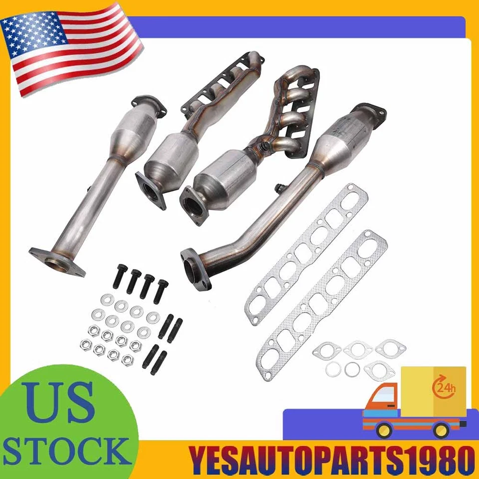 For 2011 2012 2013 INFINITI QX56 ALL FOUR Catalytic Converters 5.6L EH24L36887 Foto 1 de 4