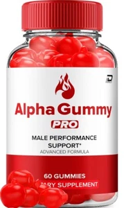 (1 Pack) Alpha Gummy Pro Gummies for Men – AlphaGummy Pro Male Gummy All-Natural - Picture 1 of 6