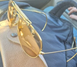 Vintage Ray-Bans Yellow - Picture 1 of 4