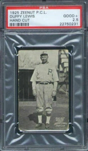 Zeenut Duffy Lewis 1925 PSA 2,5 Portland Beavers PCL - Imagen 1 de 1