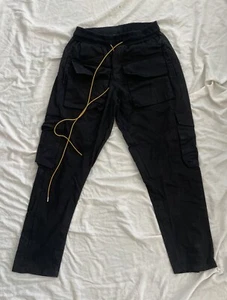 Pantalones cargo mnml Snap II negros medianos para hombre - Imagen 1 de 10