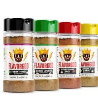 FlavorGod Classic Combo Pack Of 4 Seasoning & Spices For Cooking