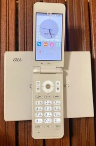 KYOCERA KYF31 GRATINA 4G WIFI KEITAI ANDROID FLIP PHONE WHITE UNLOCKED NEW - Picture 1 of 4