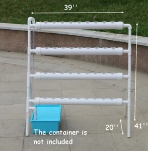 Kit de cultivo de sitio hidropónico de sitio hidropónico estilo escalera de 110 V sistema de jardín stock de EE. UU. - Imagen 1 de 8