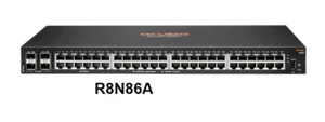 Aruba 6000 48G 4SFP Network Switch 48 Port Enterprise-class Layer 2 PoE R8N86A - Picture 1 of 2