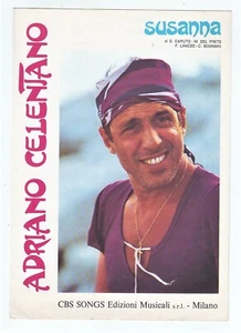 Spartito ADRIANO CELENTANO Susanna - 1985 Sheet Music CBS - Imagen 1 de 1