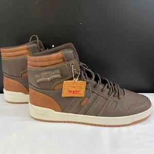 Levi's 520 BB Mens Brown High Top Sneakers Size 13 SKU 6355 - Picture 1 of 7