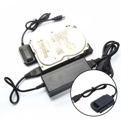 Cavo convertitore adattatore da USB a IDE 2.0 per hard disk Sata da 2,5" e 3,5 - Immagine 1 di 4