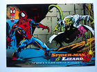 1994 AMAZING SPIDER-MAN - 1ST ED. - BASE CARD # 102  SPIDER-MAN VS. LIZARD