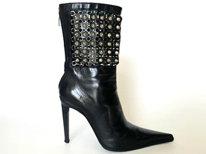 Gianmarco Lorenzi Stilleto Boots Size 37 EU - Picture 1 of 18