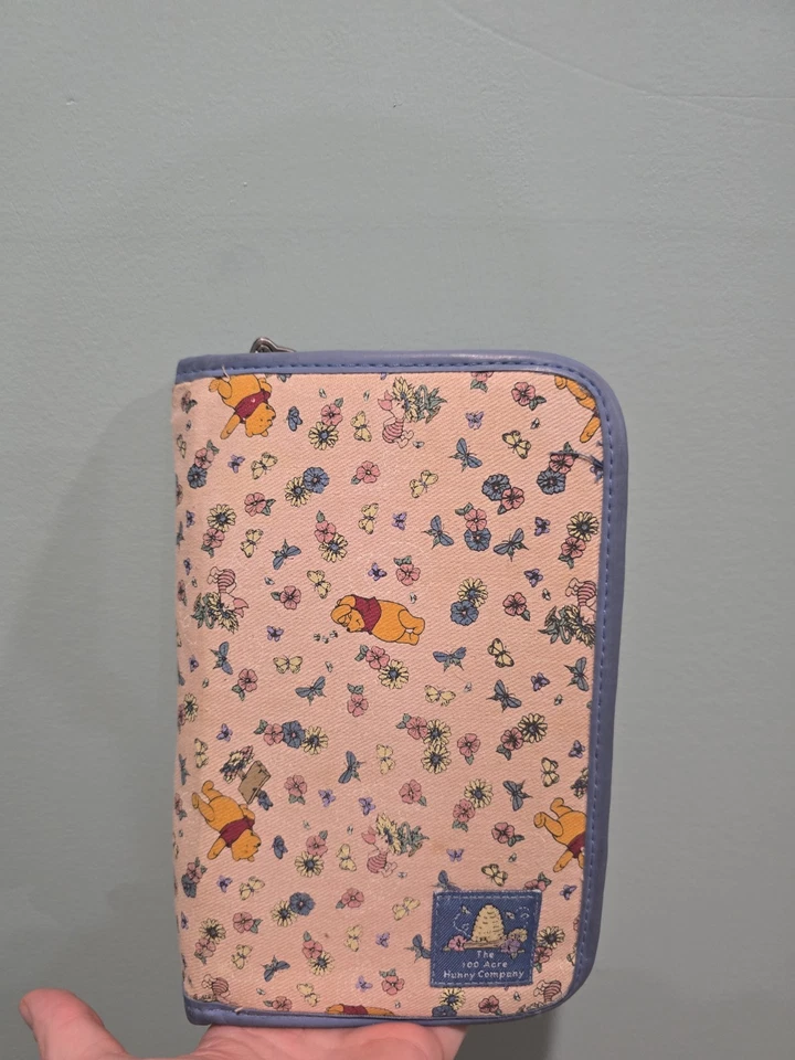 Carpeta de diario floral Winnie The Pooh vintage Y2K Disney Store Foto 1 de 4