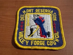 BSA, 1976 Delmont Scout Reservation Patch, Valley Forge Council - Bild 1 von 1