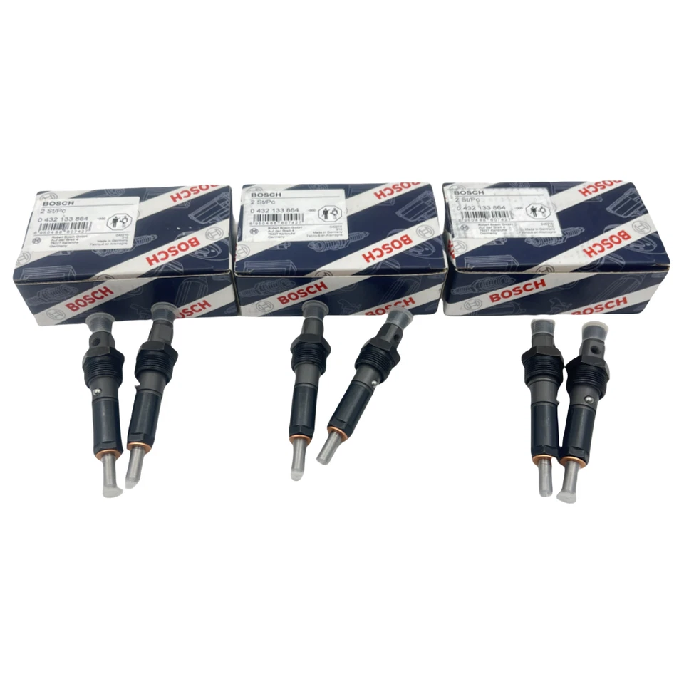 6Pcs Marine Injectors 0432133864 Fits For Dodge Ram 2500 Valve 5.9L Cummins New - Изображение 1 из 4