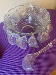 Vintage Camelia 26 Piece Punch Bowl Set - Picture 1 of 6