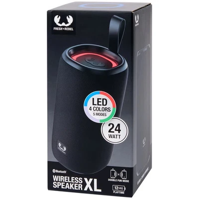 FRESH 'N REBEL Fresh n Rebel Wireless Speaker XL Bluetooth Lautsprecher 24W Musikbox LED