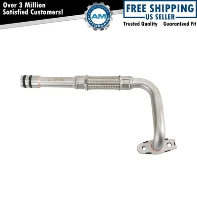 Linha de retorno de óleo do turbocompressor direito compatível com 2010-2019 Ford 2010-2019 Lincoln - Imagem 1 de 4