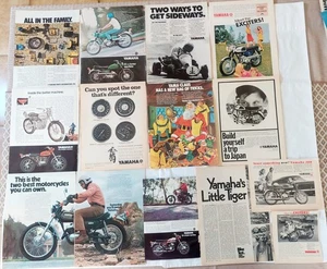 Yamaha Motorcycle, R5, Enduro 250, Street Scrambler 180, RC100S Race Kart, Ads - Picture 1 of 4