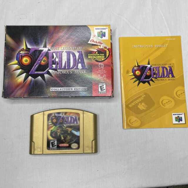  The Legend of Zelda: Collector's Edition (Zelda / Zelda II: The  Adventure of Link / Ocarina of Time / Majora's Mask) (Renewed) : Video Games