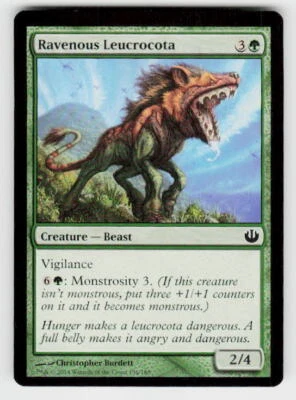 Journey Into Nyx #136 Ravenous Leucrocota - Image 1 of 2