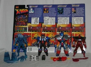 marvel toybiz lot Mutant armor series Professor x Wolverine Beast Iceman - Picture 1 of 9
