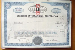 AKTION TITEL GESELLSCHAFT - 1966 - ALTES PAPIER!! ZU SAMMELN - SEHR GUTER ZUSTAND  - Bild 1 von 1