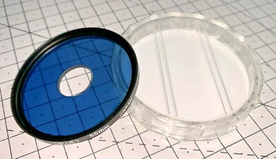 Kood BLUE Colour Centre Spot Filter, 49mm, 52mm, 55mm or 58mm, with case - Image 1 of 4