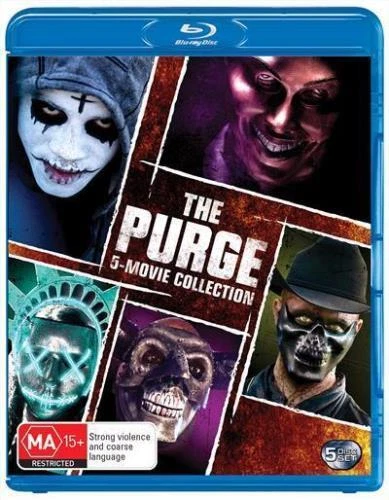 THE PURGE: 5 MOVIE COLLECTION - THE PURGE/THE PURGE: ANARC - Region Free Blu Ray - Image 1 of 1
