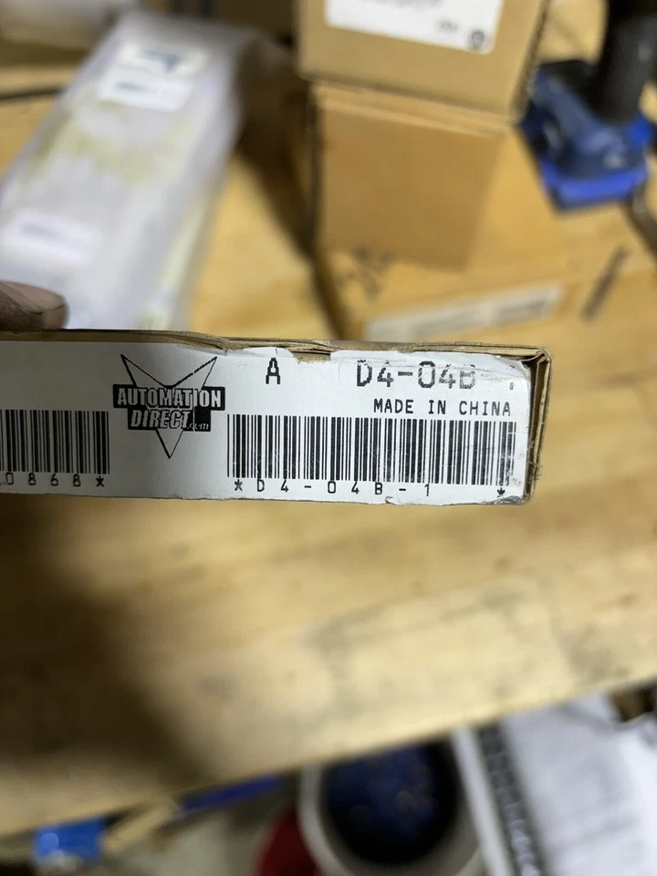 Automation Direct D4-04B-1 4-slot Chassis Base - Image 1 of 2