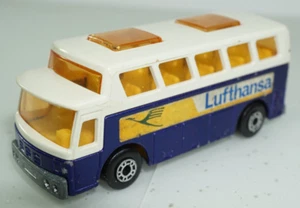 Matchbox Superfast No. Autobús autobús aeropuerto 65 'LUFTHANSA' aerolínea 1977 - Imagen 1 de 6