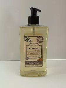A La Maison French Fresh Sea Salt Olive Argan Oil Liquid Premium Soap16.9 fl oz - Imagen 1 de 2