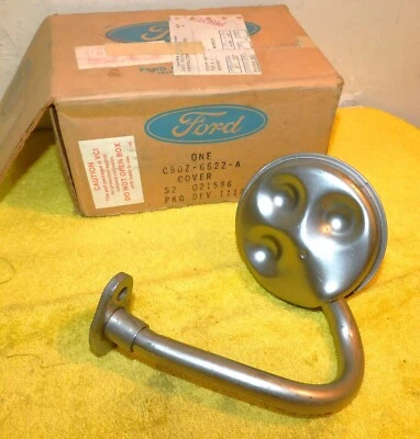 1969-82 Ford Mustang Maverick Mercury NOS 6-CYL 250 OIL PUMP SCREEN TUBE & COVER - Image 1 of 3
