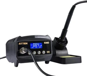 AT938D Digital Soldering Station Solder Temperature Adjustable 60W Atten - Picture 1 of 32