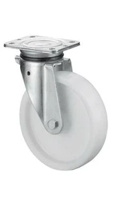 BS Rollen Schwerlast-Lenkrolle Rad-Ø 100 mm Tragfähigkeit 350 kg Kunststoff P... - Bild 1 von 1
