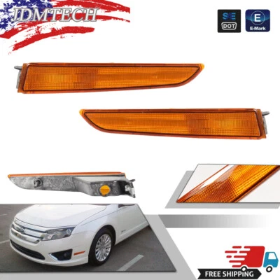Juego de marcadores laterales para Ford Fusion 2010-2012 delantero derecho y derecho ae5z13200c ae5z13200d Foto 1 de 4