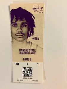 LSU TIGERS vs KANSAS STATE, DECEMBER 9,2023, TICKET STUB- - Picture 1 of 1