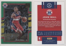 2017-18 Panini Donruss Holo Green and Yellow Laser John Wall #147