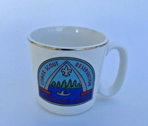 Vintage BSA Kaffeebecher Tasse Comer Scout Reservation Choccolocco Council USA - Bild 1 von 3
