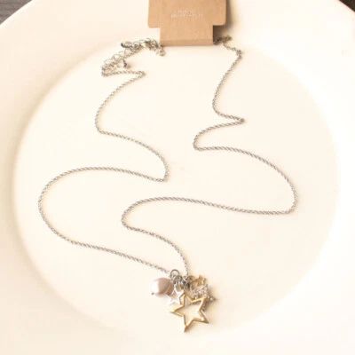 全新 American Eagle Star Charms 吊坠项链 礼物 时尚 女士 派对珠宝首饰 — 第 1/4 张图片