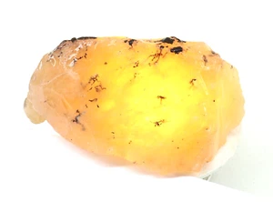 Certified Natural Yellow Opal Australian Uncut Rough Loose Gemstone 115 Ct - Picture 1 of 8