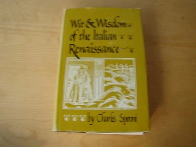 WIT & WISDOM ITALIAN RENAISSANCE CH SPERONI 1964 HC DJ - Image 1 of 3