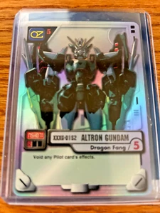 gundam m.s war tcg Altron Foil Rare Trading Card Game - Picture 1 of 2