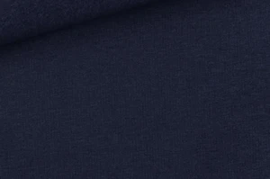 French Terry einfarbig Dunkelblau 3,50€/25cm - Bild 1 von 1