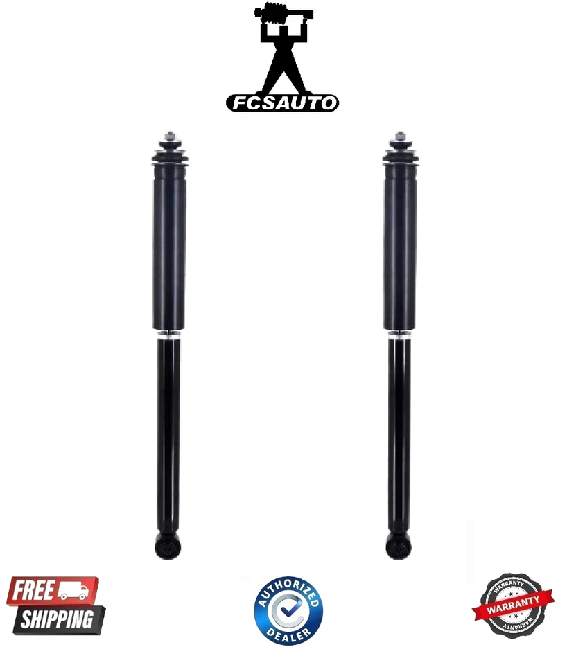 2 Rear Suspension Shock Absorber Assembly Kit FCS fits 07-14 Toyota Yaris - Image 1 of 1