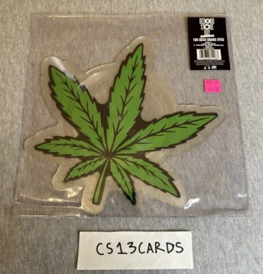100 Gecs Snake Eyes Weed Leaf 10'' Record Store Day RSD 2024 EP Vinyl Record Foto 1 de 4