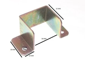 Bett Halterung 36mm X 33mm X 28mm Yzp Stahl Packung 2 - Picture 1 of 1