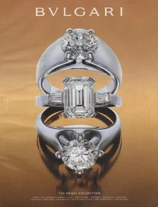 2007 Original BVLGARI Designer Braut Sammlung Schmuck Druck Werbung - Bild 1 von 1