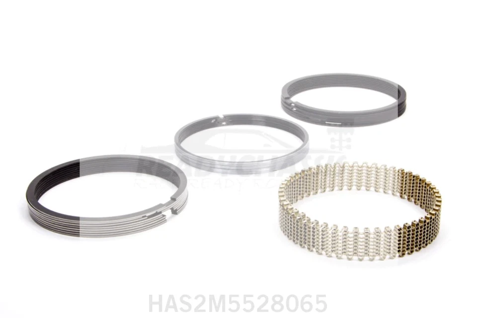 Fits Hastings Piston Ring Set 4.380 1/16 1/16 3/16 2M5528065 - Изображение 1 из 2