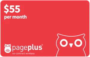 Page Plus $55 Refill Unlimited talk, text, and data - Picture 1 of 1